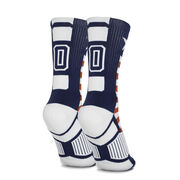 Team Number Woven Mid-Calf Socks - USA