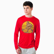 Guys Lacrosse Long Sleeve Performance Tee - BigFoot