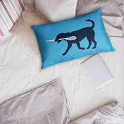 Guys Lacrosse Pillowcase - Max The Lax Dog