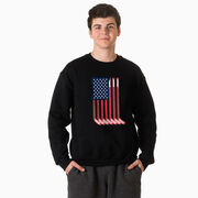 Hockey Crewneck Sweatshirt - American Flag