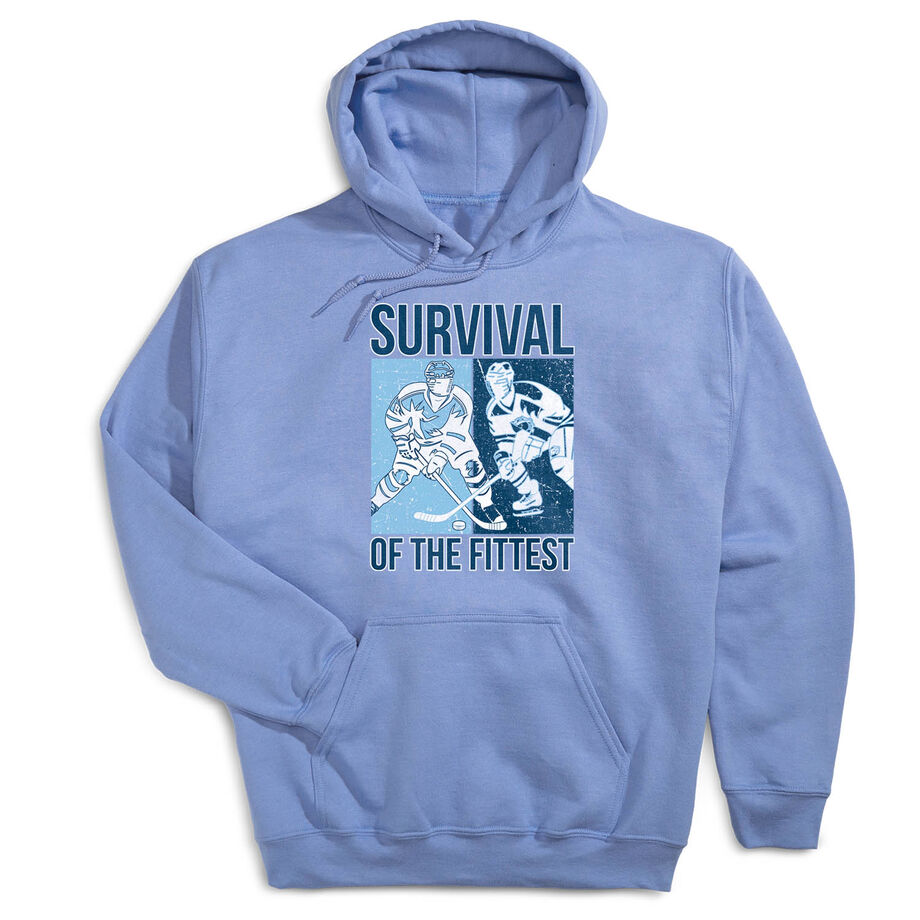 Hockey Hooded Sweatshirt - Survival of the Fittest