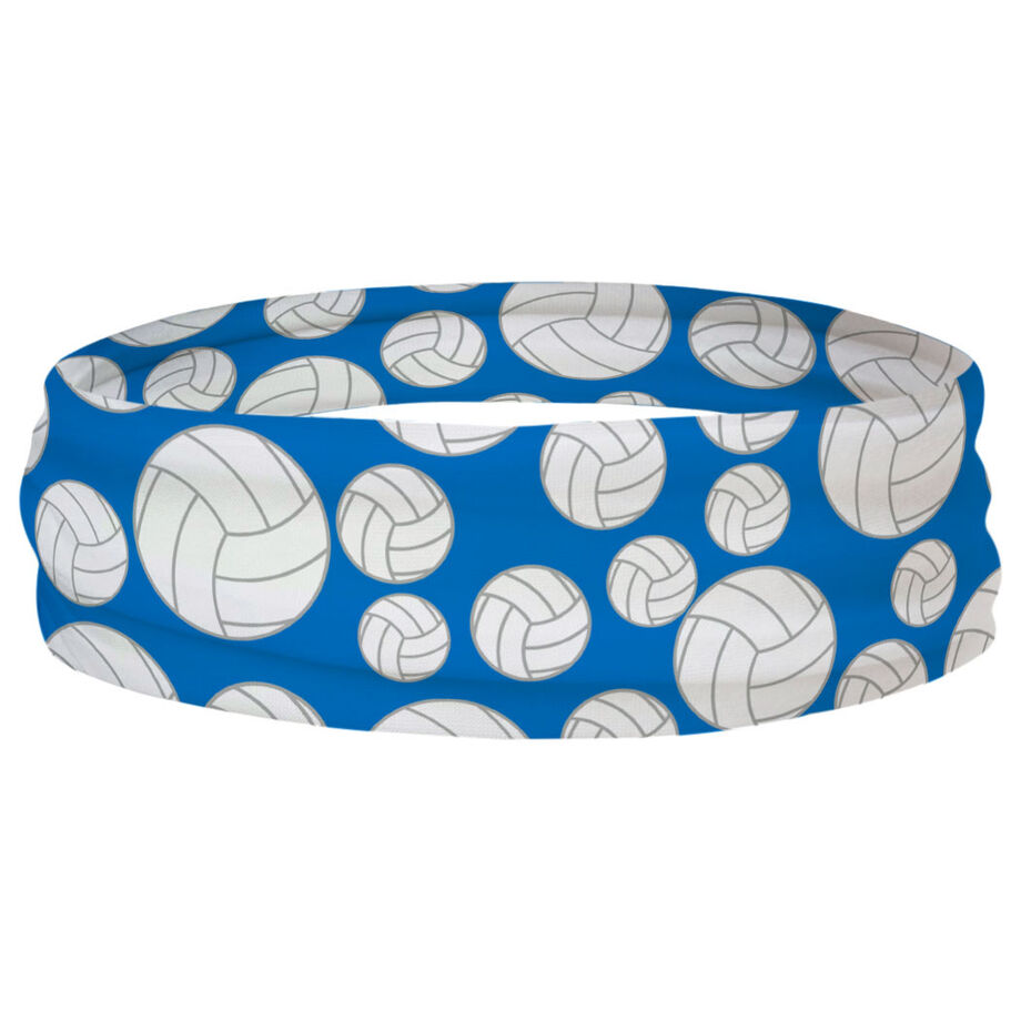 Volleyball Multifunctional Headwear - Tossed Ball Pattern RokBAND