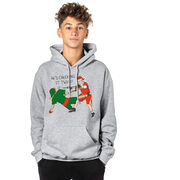 Guys Lacrosse Hooded Sweatshirt - Checking It Twice Lacrosse