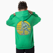 Hockey Hooded Sweatshirt - BigSkate (Back Design)