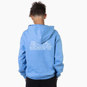 Soccer Hooded Sweatshirt - Just Kickin' It (Back Design)