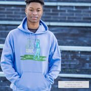 Golf Hooded Sweatshirt - Eat. Sleep. Golf