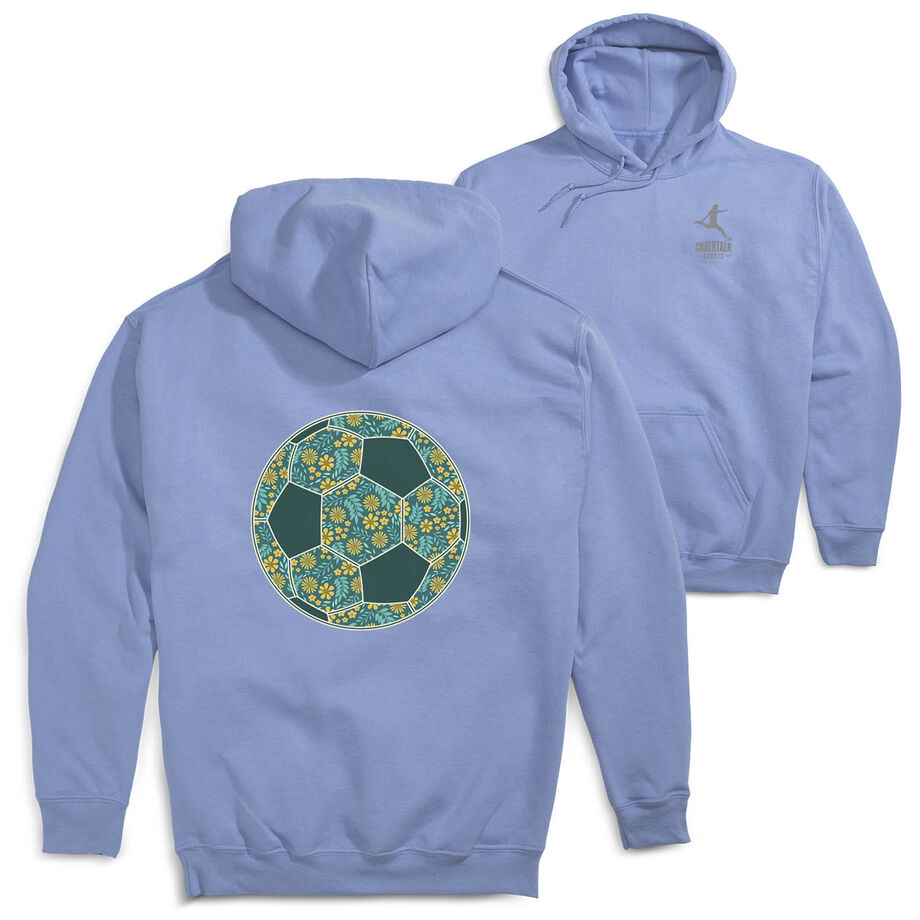 Soccer Hooded Sweatshirt - Summer Kicks (Back Design)