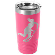 Field Hockey 20 oz. Double Insulated Tumbler - Silhouette