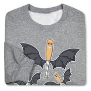 Baseball Crewneck Sweatshirt - It's Bats