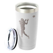 Football 20 oz. Double Insulated Tumbler - Receiver