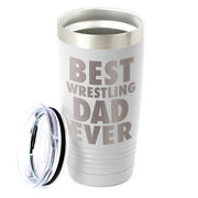 Wrestling 20 oz. Double Insulated Tumbler - Best Dad Ever