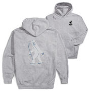 Hockey Hooded Sweatshirt - Yeti (Back Design)