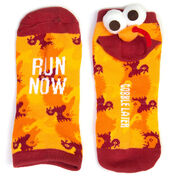 Costume Ankle Socks - Run Now Gobble Later Turkey