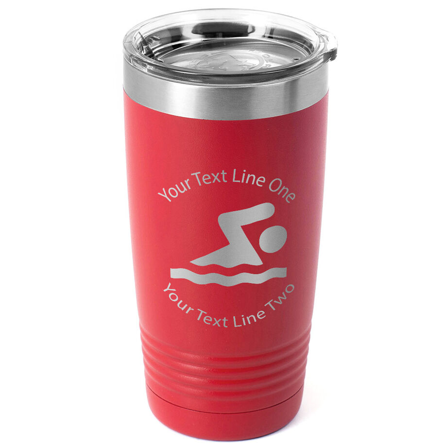 Swimming 20 oz. Double Insulated Tumbler - Icon