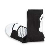 Basketball Woven Mid-Calf Socks - Player (Black/White)