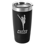 Cheerleading 20 oz. Double Insulated Tumbler - Cheer Silhouette