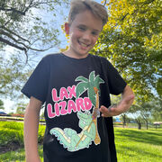 Guys Lacrosse Short Sleeve T-Shirt - Lax Lizard