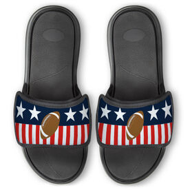 Football Repwell&reg; Slide Sandals - Stars and Stripes