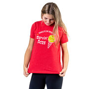 Tennis Short Sleeve T-Shirt - Servin' Aces