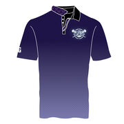 Custom Team Short Sleeve Polo Shirt - Guys Lacrosse Gradient
