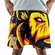 Custom Team Shorts - Guys Lacrosse Team Pride