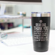 Soccer 20 oz. Double Insulated Tumbler - Dear Dad