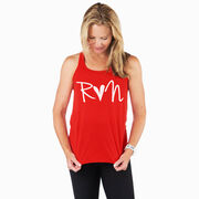 Flowy Racerback Tank Top - Run Heart