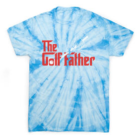 Golf Short Sleeve T-Shirt - The Golf Father Tie Dye
