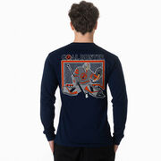 Hockey Tshirt Long Sleeve - Goal Buster (Back Design)