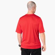Pickleball Short Sleeve Performance Tee - I'd Rather Be Playing Pickleball