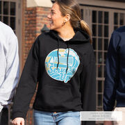 Volleyball Hooded Sweatshirt - Serve's Up