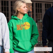 Softball Hooded Sweatshirt - Nothing Soft About It