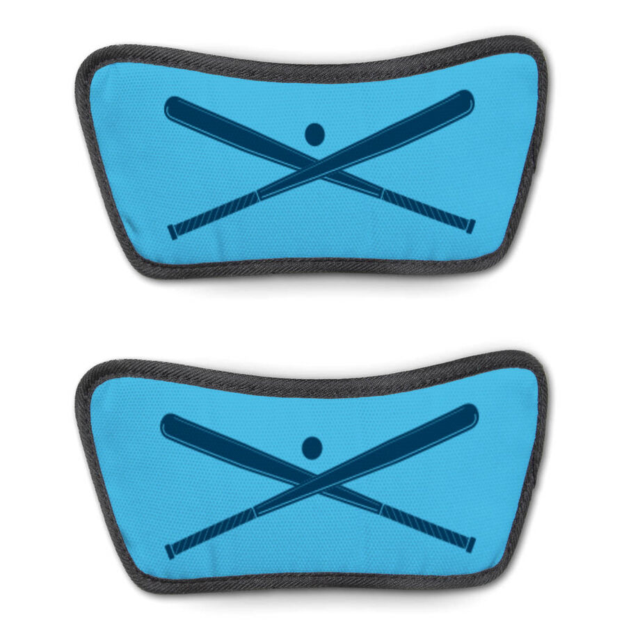 Baseball Repwell&reg; Sandal Straps - Crossed Bats with Ball