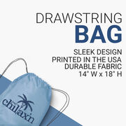 Lacrosse Drawstring Backpack Just Chillax'n