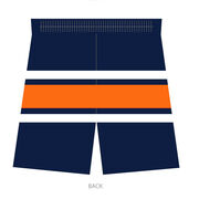Custom Team Shorts - Basketball Stripes