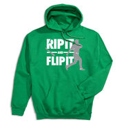 Baseball Hooded Sweatshirt - Rip It Flip It