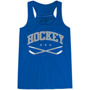 Hockey Flowy Racerback Tank Top - Varsity Hockey