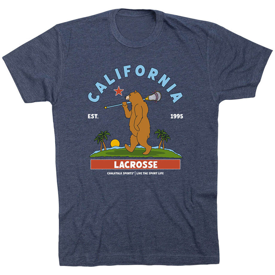 Guys Lacrosse Short Sleeve T-Shirt - California Lacrosse