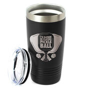 Pickleball 20 oz. Double Insulated Tumbler - I'd Rather Be Playing Pickleball