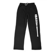 Baseball Fleece Sweatpants - Bat Baseball