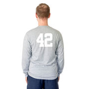 Hockey Tshirt Long Sleeve - Hockey Dad Sticks