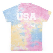 Field Hockey Short Sleeve T-Shirt - USA Field Hockey Tie Dye