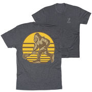 Guys Lacrosse Short Sleeve T-Shirt - BigFoot (Back Design)