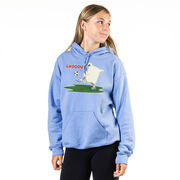 Soccer Hooded Sweatshirt - Soccer Ghoul