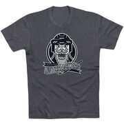 Hockey Short Sleeve T-Shirt - North Pole Nutcrackers [Adult XXX-Large/Charcoal] - SS