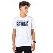 Crew Tshirt Short Sleeve I'd Rather Be Rowing