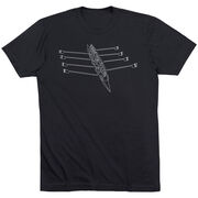 Crew Short Sleeve T-Shirt - Crew Row Team Sketch