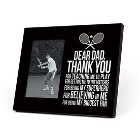 Tennis Photo Frame - Dear Dad