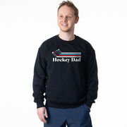 Hockey Crewneck Sweatshirt - Hockey Dad Sticks