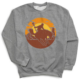 Guys Lacrosse Crewneck Sweatshirt - Giddy-Up